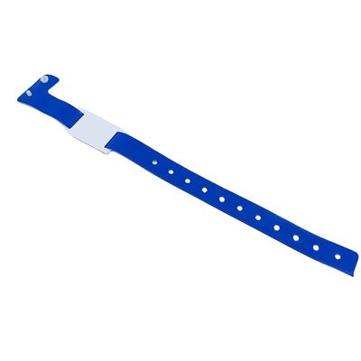 Braccialetti con logo personalizzato a forma di L Materiale in PVC in vinile scritturabile Braccialetto con chip RFID intelligente