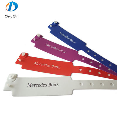 Pvc vinile bracciale di identificazione per eventi e festival Nessuna perla