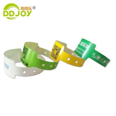 Braccialetto di plastica/carta/composito per eventi di festival con stile