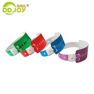 Braccialetto di plastica/carta/composito per eventi di festival con stile