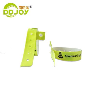 VIP Pass Eventi di ingresso Braccialetto PVC morbido personalizzato per accesso esclusivo e una tantum