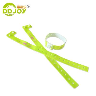 VIP Pass Eventi di ingresso Braccialetto PVC morbido personalizzato per accesso esclusivo e una tantum