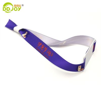 Braccialetto in tessuto RFID personalizzato per il Festival dell'Identità del Cliente Vip