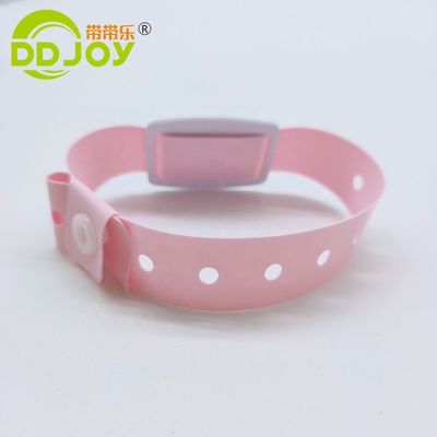 Braccialetti in plastica a forma di L monouso e impermeabile per occasioni mediche