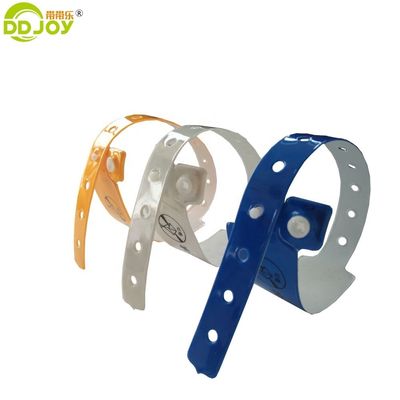Altri stili Biglietto per concerti Fascio in vinile PVC Braccialetto di plastica per il logo del cliente dell'hotel