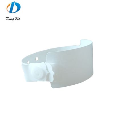 Logo personalizzato Braccialetti di plastica giallo colorato rosso bianco blu braccialetto composito