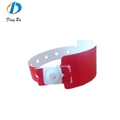 Logo personalizzato Braccialetti di plastica giallo colorato rosso bianco blu braccialetto composito