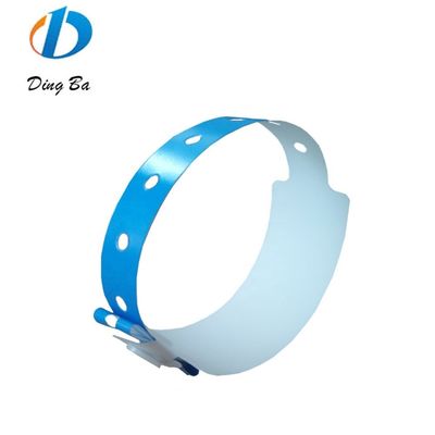 Logo personalizzato Braccialetti di plastica giallo colorato rosso bianco blu braccialetto composito