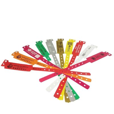 Braccialetti in plastica unisex personalizzati per occasione di riunioni in colore rosso