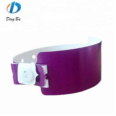 Braccialetti in plastica unisex personalizzati per occasione di riunioni in colore rosso