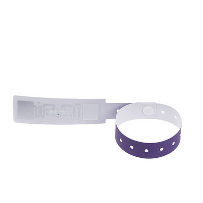 Logo personalizzato stampato Tyvek RFID braccialetti con funzione NFC La scelta definitiva del rivenditore