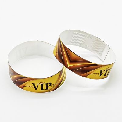 Logo personalizzato stampato Tyvek RFID braccialetti con funzione NFC La scelta definitiva del rivenditore