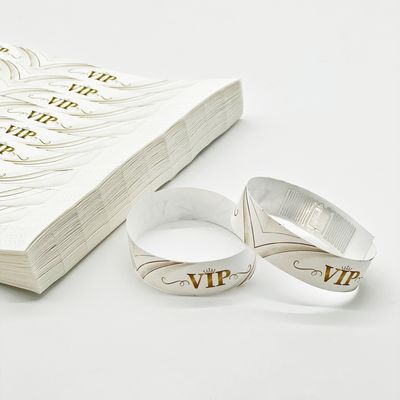 Event Party Supplies Braccialetto di carta impermeabile con funzione NFC e RFID