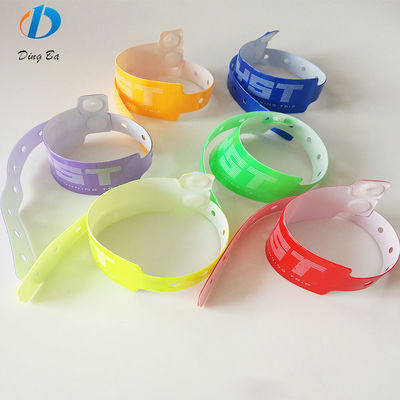 Opzioni di stampa Stampa monocroma/doppia colore/colore per braccialetti adesivi RFID