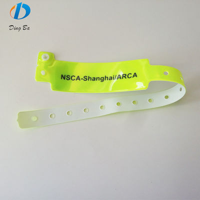 Opzioni di stampa Stampa monocroma/doppia colore/colore per braccialetti adesivi RFID