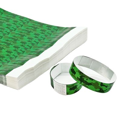 Adesivo RFID Tyvek impermeabile personalizzato per bracciale Adesivo per biglietto d'ingresso