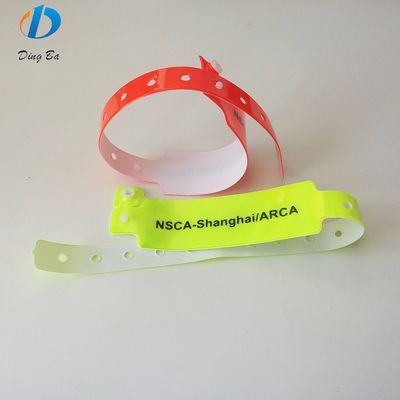 Opzioni di stampa Stampa monocroma/doppia colore/colore per braccialetti adesivi RFID