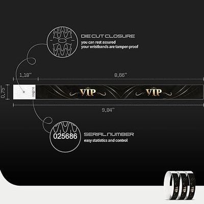 Armature Tyvek impermeabili con logo personalizzato stampato per forniture per eventi personalizzabili