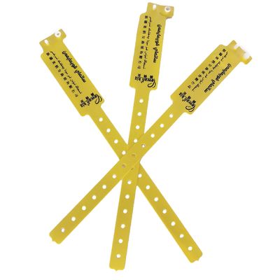 250*25 Pvc morbido, impermeabile, braccialetto in vinile, braccialetto di identificazione per occasioni di club