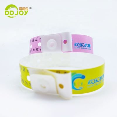 250*25mm/250*19mm Braccialetto di plastica impermeabile per parchi/eventi/festival