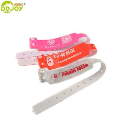 Braccialetto RFID usa e getta per bambini Braccialetto personalizzato per feste di festa per il falò