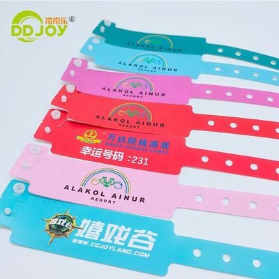 Evento Antiallergico Custom Waterproof CMYK LOGO Fascia composita per il parco a tema