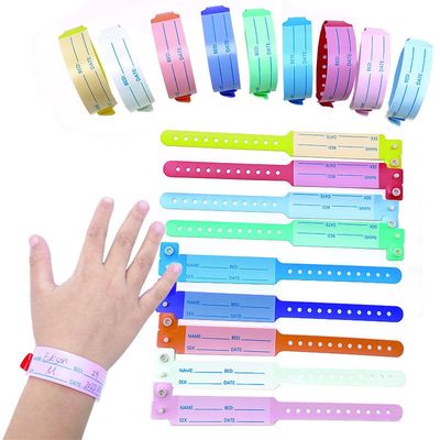 Braccialetti di plastica morbida per bambini