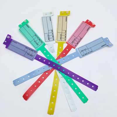 170*18mm Bambino di taglia Wrist Bands per l'uso ospedaliero / clinico conveniente una volta