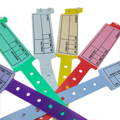 170*18mm Bambino di taglia Wrist Bands per l'uso ospedaliero / clinico conveniente una volta