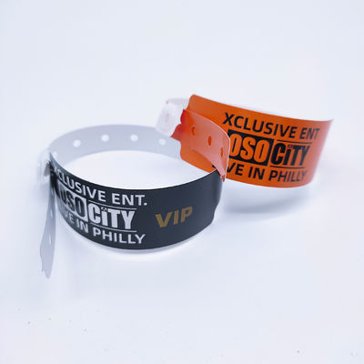 Braccialetti in vinile a forma di L impermeabili DDJOY personalizzati una volta per eventi di festival 250*16mm