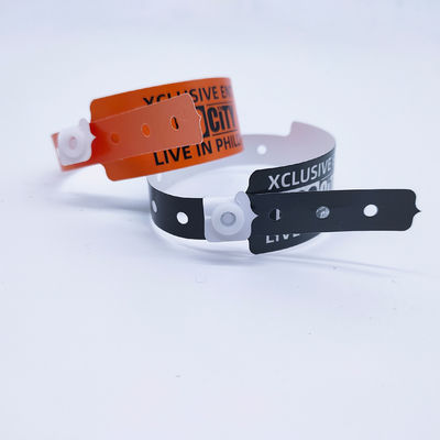 Braccialetti in vinile a forma di L impermeabili DDJOY personalizzati una volta per eventi di festival 250*16mm