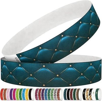 Eventi Usato per feste Scenari Impermeabile e resistente alle lacrime Logo personalizzato Tyvek Braccialetto