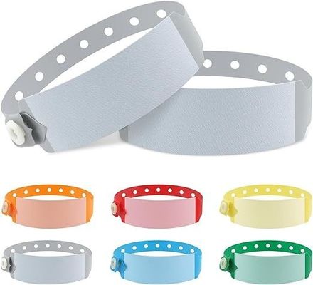 Braccialetti in vinile in PVC personalizzati anti-perdita per eventi e festival
