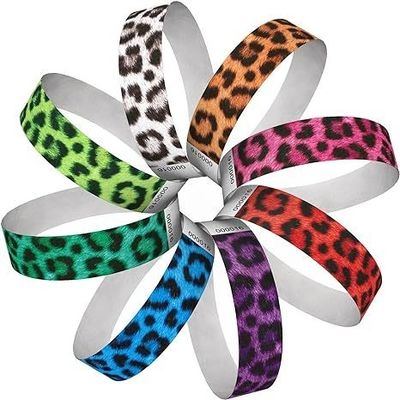 Event Party Supplies Logo personalizzato stampato Tyvek RFID braccialetti con funzione NFC