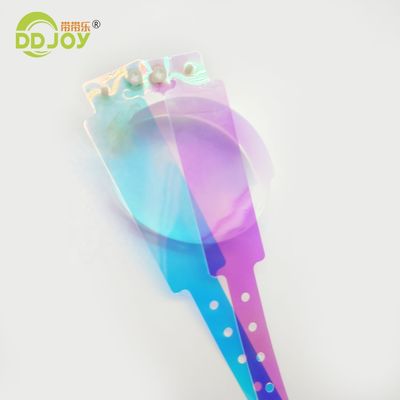 Favorito di festa Colorato Pulsera di colore in gradiente Pulsera in TPU personalizzata per eventi Soluzione ID