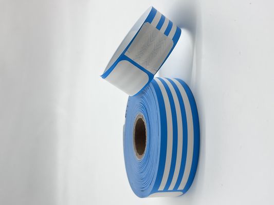 TUTTI Utenti finali bersaglio Braccialetti stampati con codice QR termico con autoadesivo in blu
