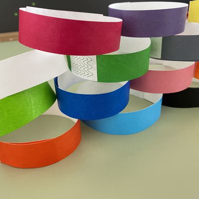 Braccialetti Tyvek impermeabili per eventi e feste