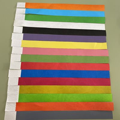Braccialetti Tyvek impermeabili per eventi e feste