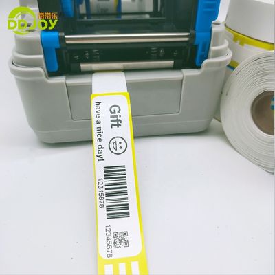 257*25mm per adulti personalizzabili con carta termica diretta