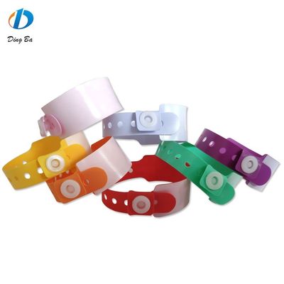 Braccialetto in PVC colorato per bambini al parco di divertimento 250*25mm e 170*18mm