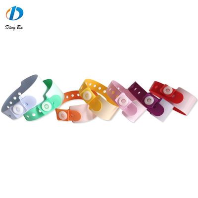 Braccialetto in PVC colorato per bambini al parco di divertimento 250*25mm e 170*18mm