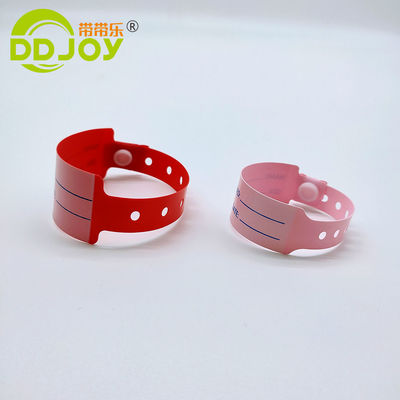 Braccialetti per l'identità del paziente in vinile impermeabile 100pcs/box
