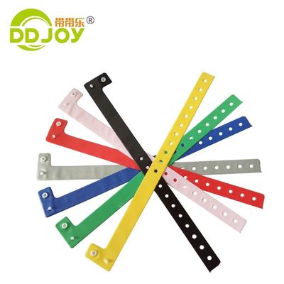250*25mm Polsetti di identificazione monouso in PVC con design personalizzabile