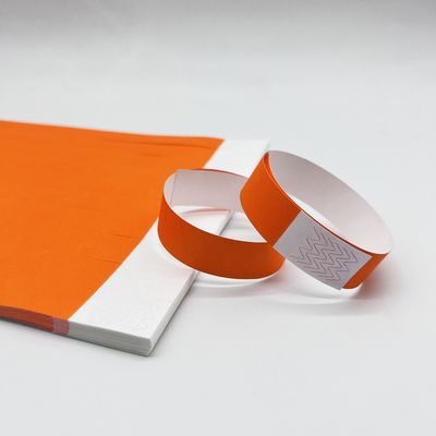 OEM stampa personalizzata del logo Tyvek braccialetti per eventi braccialetti di carta impermeabili
