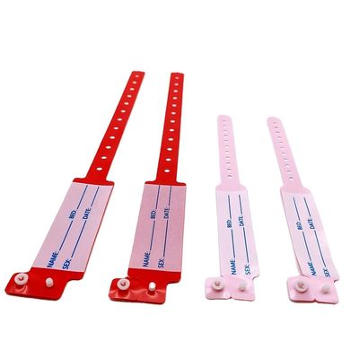 Braccialetto per bambini in PVC/Vinilo per ospedali per uomini