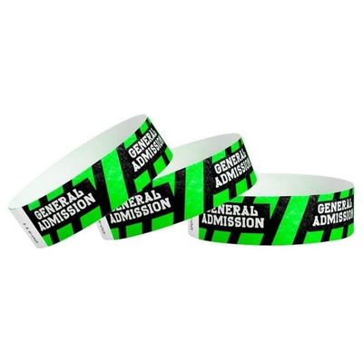 Braccialetti di Tyvek impermeabili per eventi Braccialetti di carta comodi e resistenti alle lacrime
