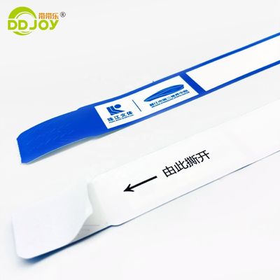 Braccialetti di carta sintetica impermeabile personalizzabili per l'identificazione dell'evento tramite FedEx