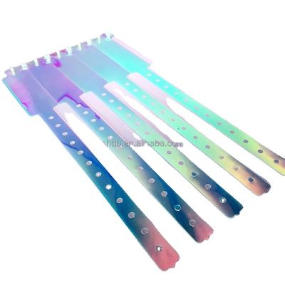 Obiettivo Tutti gli utenti finali Braccialetto in TPU colorato per Bar Night Club Artigianato in metallo personalizzato