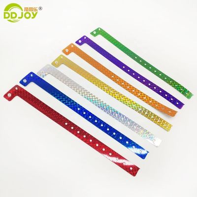 Snap Clamps L Shape Glitter olografico Entretienment Bracelet