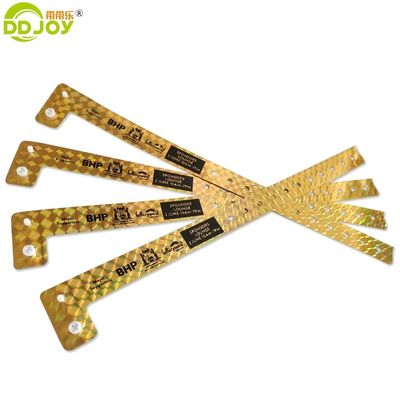 Snap Clamps L Shape Glitter olografico Entretienment Bracelet